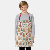 Tablier Christmas Kids Apron, Baking & Cooking Christmas (Porté)