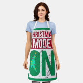 Tablier christmas mode on in u (Porté)