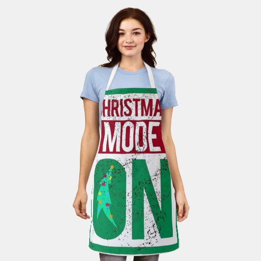 Tablier christmas mode on in u (Porté)