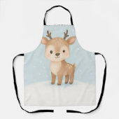 Tablier christmas reindeer cute festive cooking (Recto)