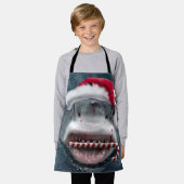 Tablier Christmas Shark (Porté)