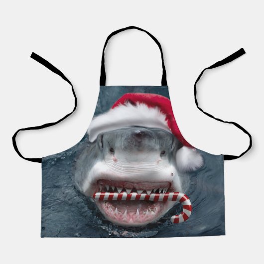 Tablier Christmas Shark (Recto)