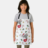 Tablier Christmas Snow Winter Animals Classic (Insitu)