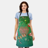 Tablier Christmassy (Porté)