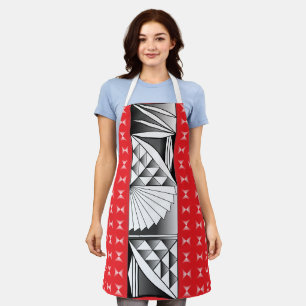 Tablier Chrome lever sur rouge