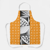 Tablier Chrome Sunrise sur Orange (Recto)