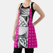 Tablier Chrome Sunrise sur rose chaud (Insitu)