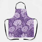 Tablier Chrysanthemum Purple, William Morris (Recto)