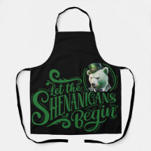 Chubby Boo Boo Gangsta Apron "Les shenanigans comm