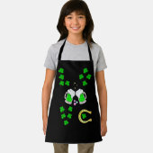 Tablier Chuck Shamrock Dublin Day Horseshoe irlandais (Insitu)