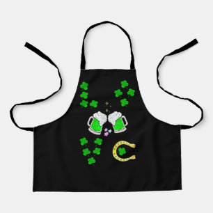 Tablier Chuck Shamrock Dublin Day Horseshoe irlandais