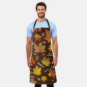 Tablier Chute Des Feuilles Et Good Vibes (Porté)