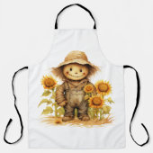 Tablier Chute Scarecrow et Tournesols (Recto)