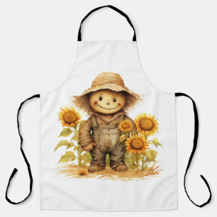 Tablier Chute Scarecrow et Tournesols