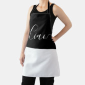 Tablier Ciao - noir&blanc (Insitu)