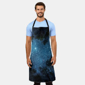 Tablier Ciel étoilé, Voie Lactée. (Porté)