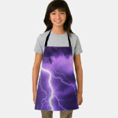 Tablier ciel magnifique, tonnerre (Insitu)