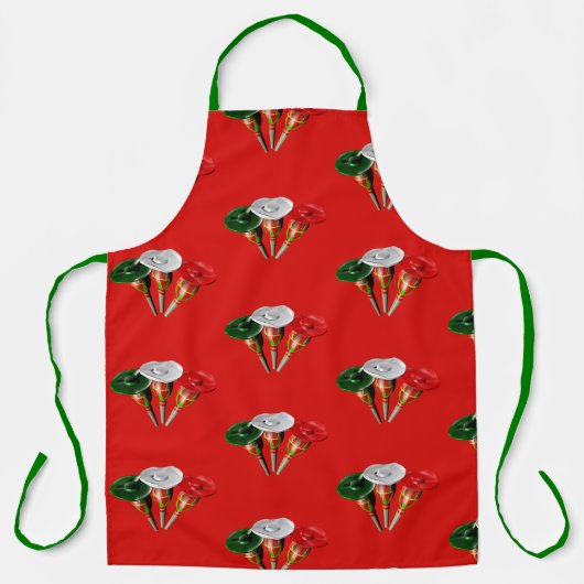 Tablier Cinco de mayo, fiesta mexicaine (Recto)