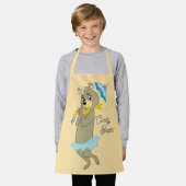Tablier Cindy Bear tenant le parasol (Porté)