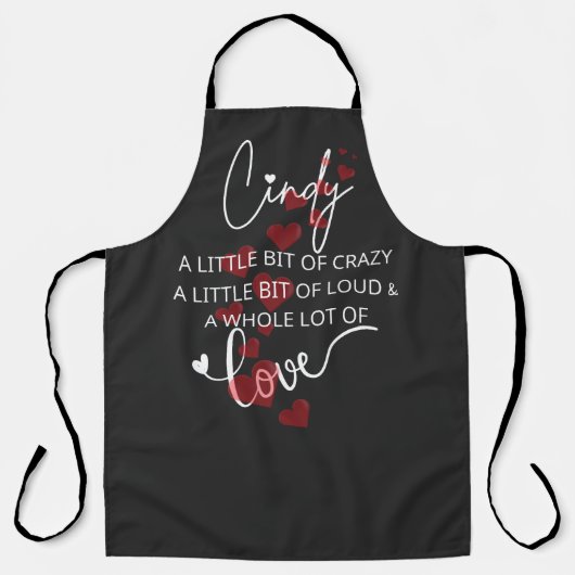 Tablier Cindy Lotta Love (Recto)