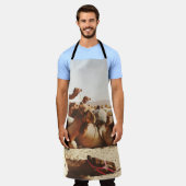 TABLIER CINQ CAMELS SUR LE TERRAIN (Porté)