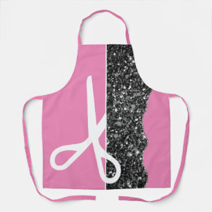 Tablier Ciseaux modernes Liste de cheveux Bubblegum rose