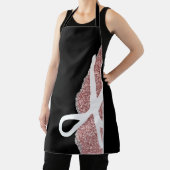 Tablier Ciseaux modernes Stylo cheveux noir (Insitu)