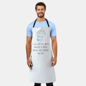 Tablier citation de cocina (Porté)