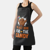 Tablier Citation de monstre de bonbons d'Halloween Design (Insitu)