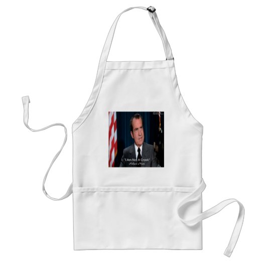 Tablier Citation de Nixon & Pas un Escroc (Devant)