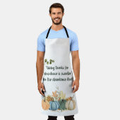 Tablier Citation de Rumi Thanksgiving - Bon thanksgiving (Porté)