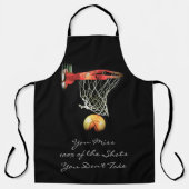 Tablier Citation de sport Motivation Basket (Recto)