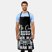 Tablier Citation drôle (Porté)
