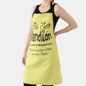 Tablier citation mandilon (Insitu)