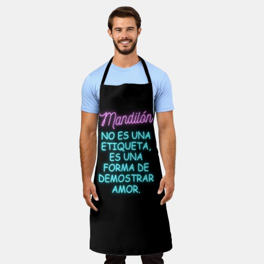 Tablier citation mandilon (Porté)