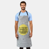 Tablier citation mandilon (Porté)