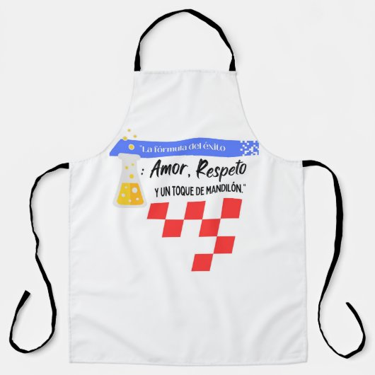 Tablier citation mandilon (Recto)