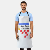 Tablier citation mandilon (Porté)