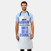 Tablier citation mandilon (Porté)