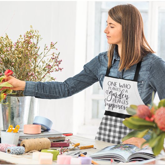 Tablier Citation motivationnelle de jardinage