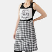 Tablier Citation motivationnelle de jardinage (Insitu)