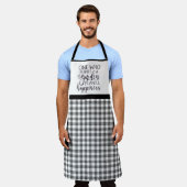 Tablier Citation motivationnelle de jardinage (Porté)