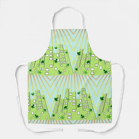 Tablier Cité verte (Recto)