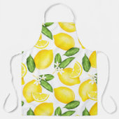 Tablier Citron blanc (Recto)