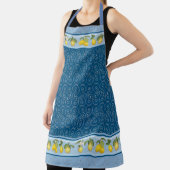 Tablier Citron Citrus Trellis Pays Français Ferme Marine (Insitu)