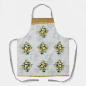 Tablier Citron et fruits à la positano (Recto)