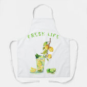 Tablier Citron Jus Cool Boire Citron Apron (Recto)