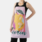 Tablier Citron Rose Limon Italien (Insitu)