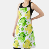 Tablier Citrons citron vert| citron lime tranches soleil c (Insitu)