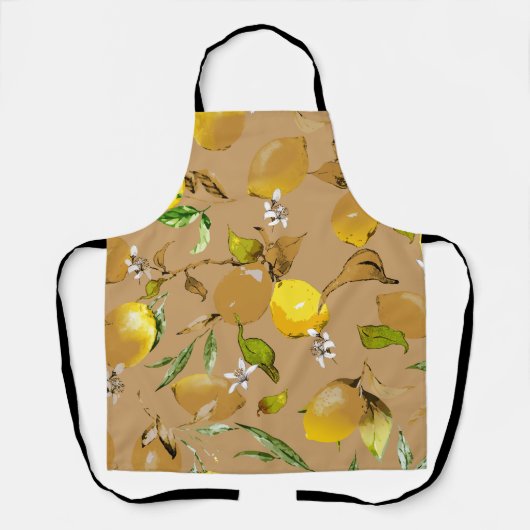 Tablier citrons d'aquarelle 33 (Recto)